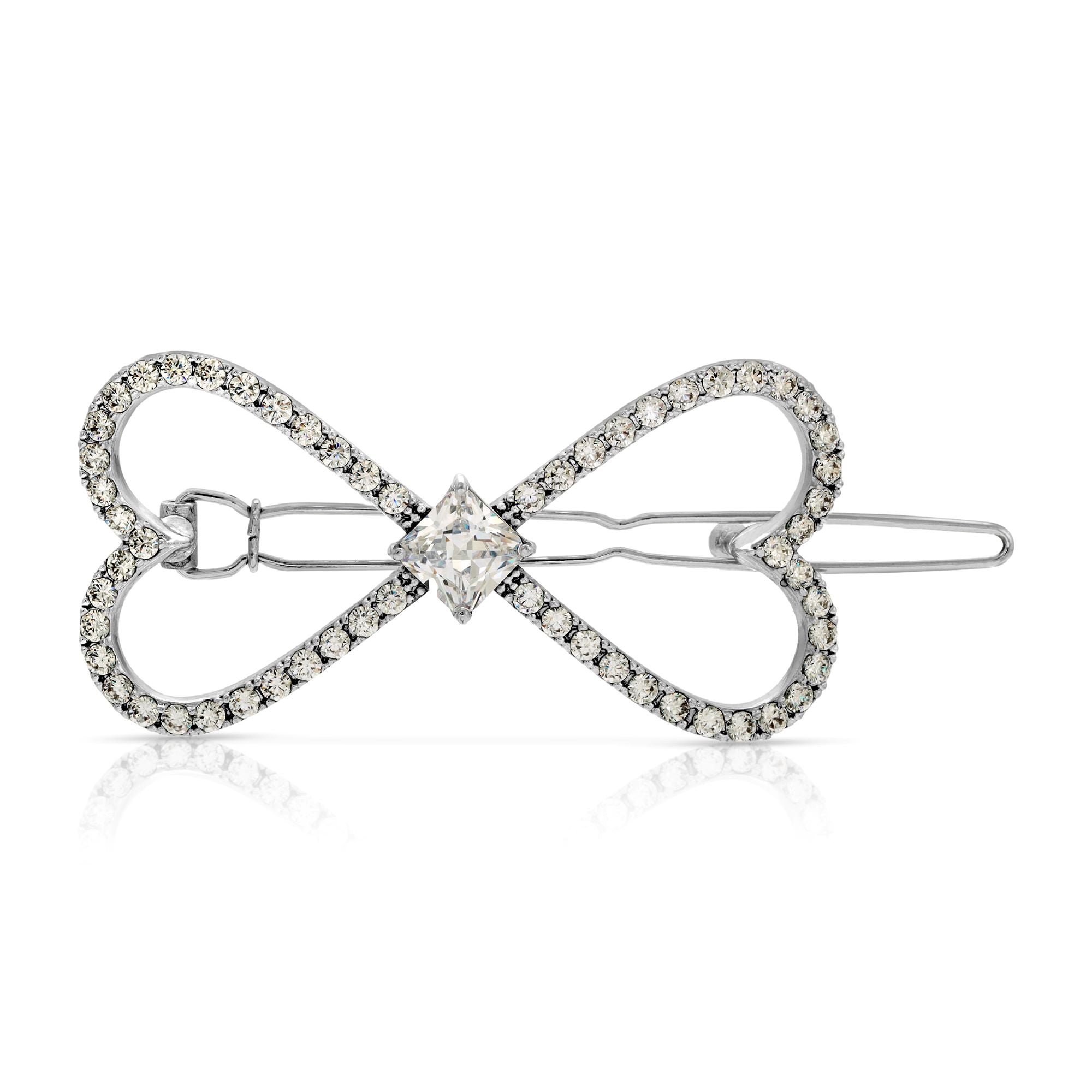SSA2100125-Cubic Zirconia Stone Brass Metal