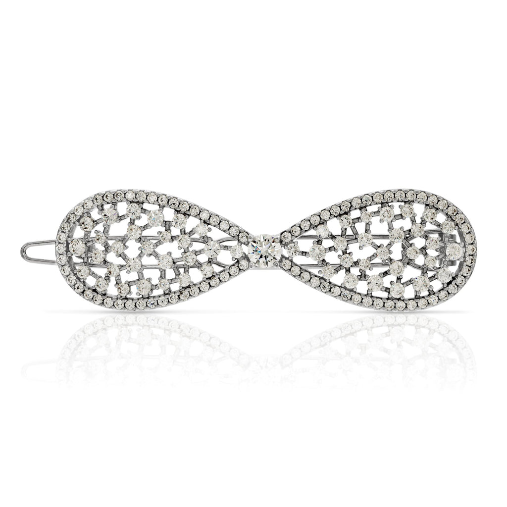 SSA2100116-Cubic Zirconia Stone Brass Metal